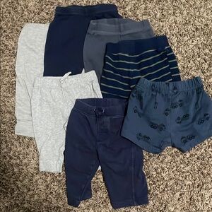 0-3mo boys pants bundle
